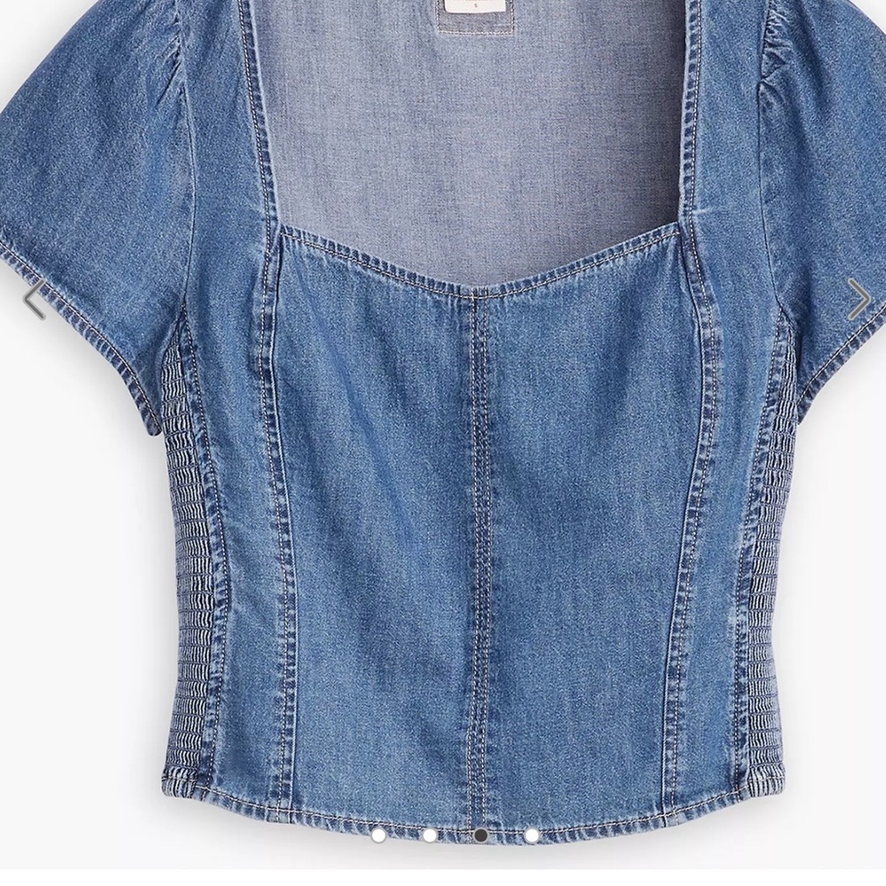 Levi’s Denim Corset Top
